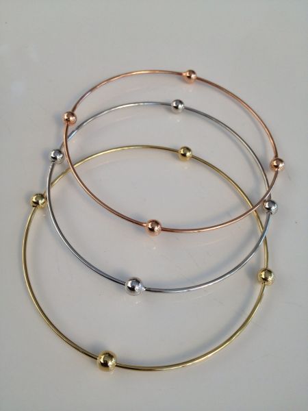 Conjunto de 3 pulseiras 3 cores